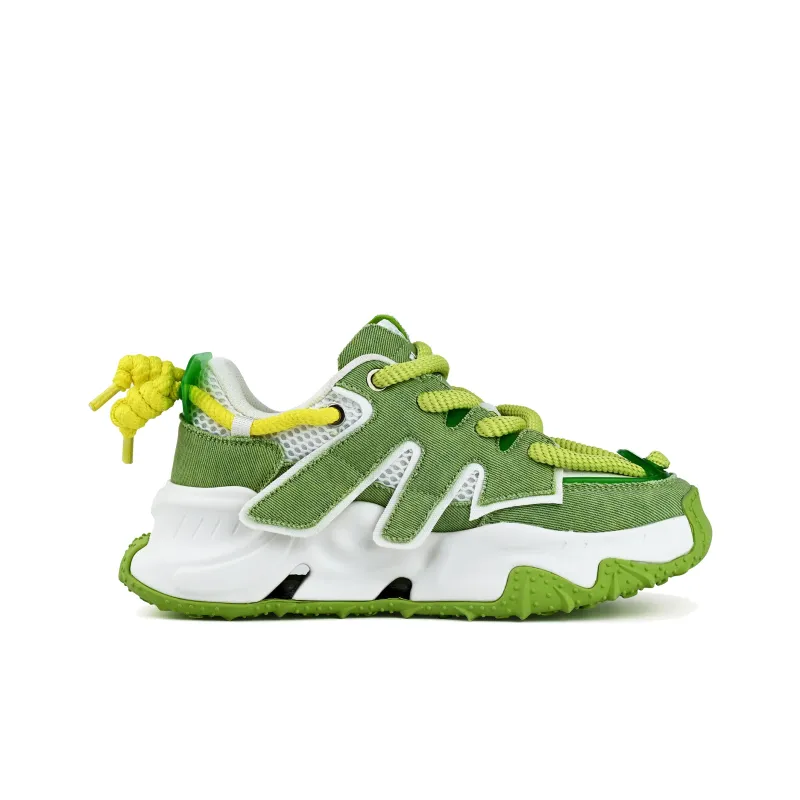 RIFUGIO VO' Flying Fish No.1 Wear-Resistant Height Increasing Low-Top Chunky Sneakers Unisex-25