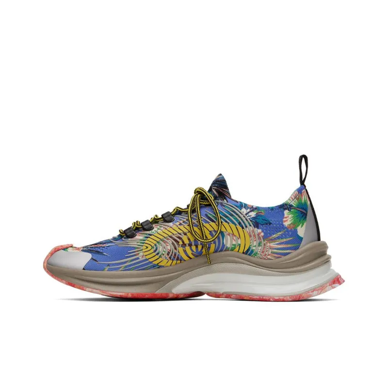 GUCCI Run Sneaker 'Marble And Floral'-0