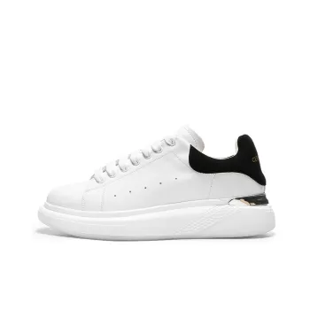 CERRUTI 1881 Small White Shoes Stylish Skateboarding Shoes Unisex Black