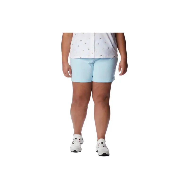Columbia Casual Shorts Women's Light Blue-1