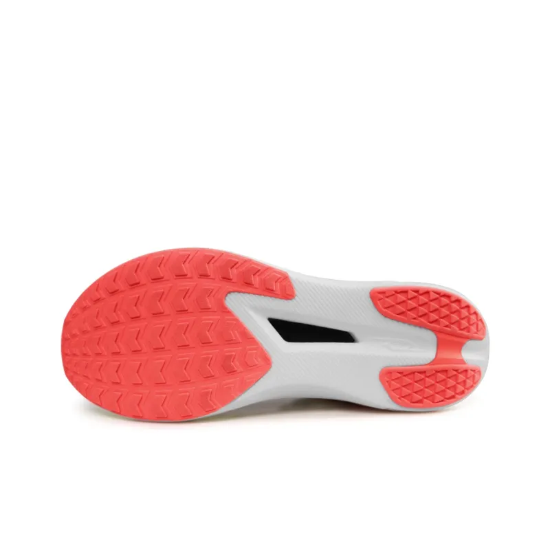 TANSHEZHE Shock Absorbers Slip Resistant, Abrasion Resistant, Breathable Low Top Running Shoes Unisex White Red-4