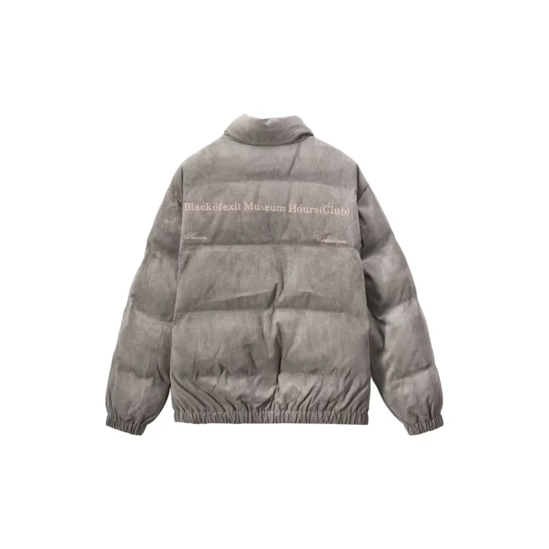 BLACK OF EXIT Puffer Jackets Unisex-4
