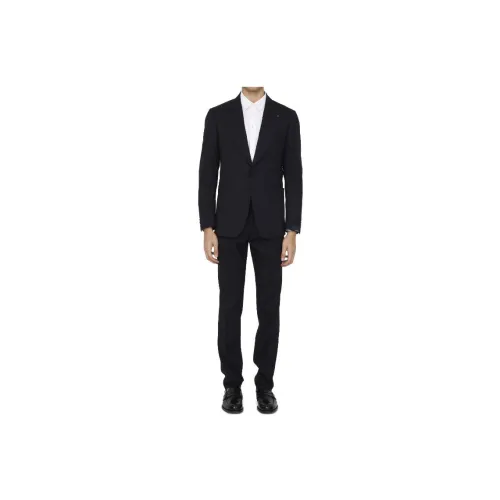 LARDINI Business Suits Men Black