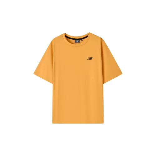 New Balance T-Shirts Unisex Yellow