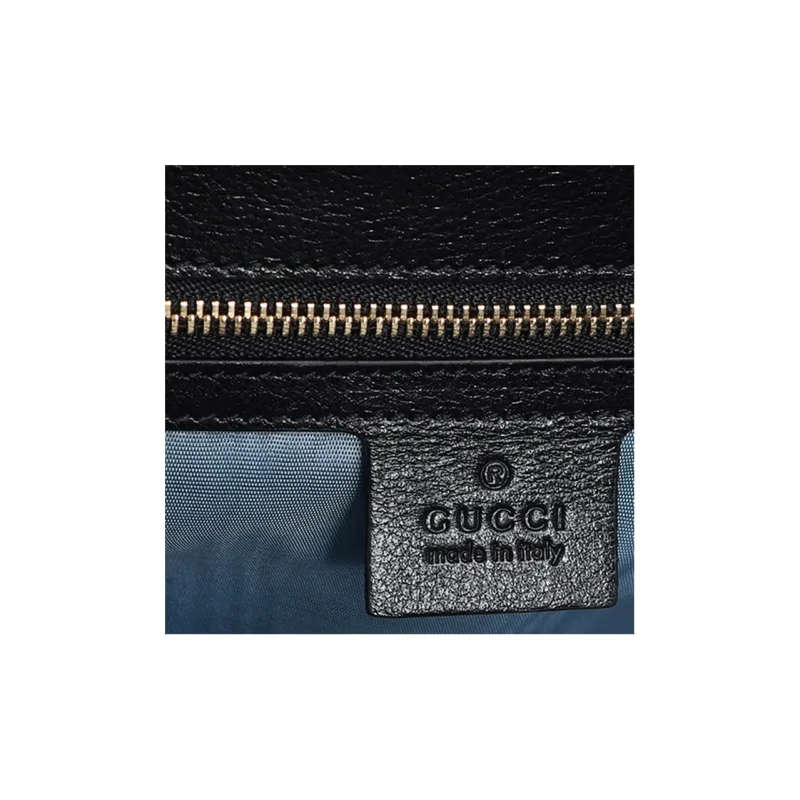 GUCCI Cow Leather Envelope Bag Shoulder Bag Crossbody Bag Regular Women's Black-2