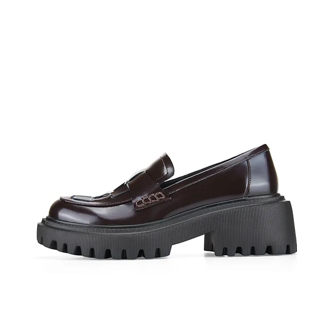 D FUSE SCANDINAVIA Loafers 6cm Women's Black-0