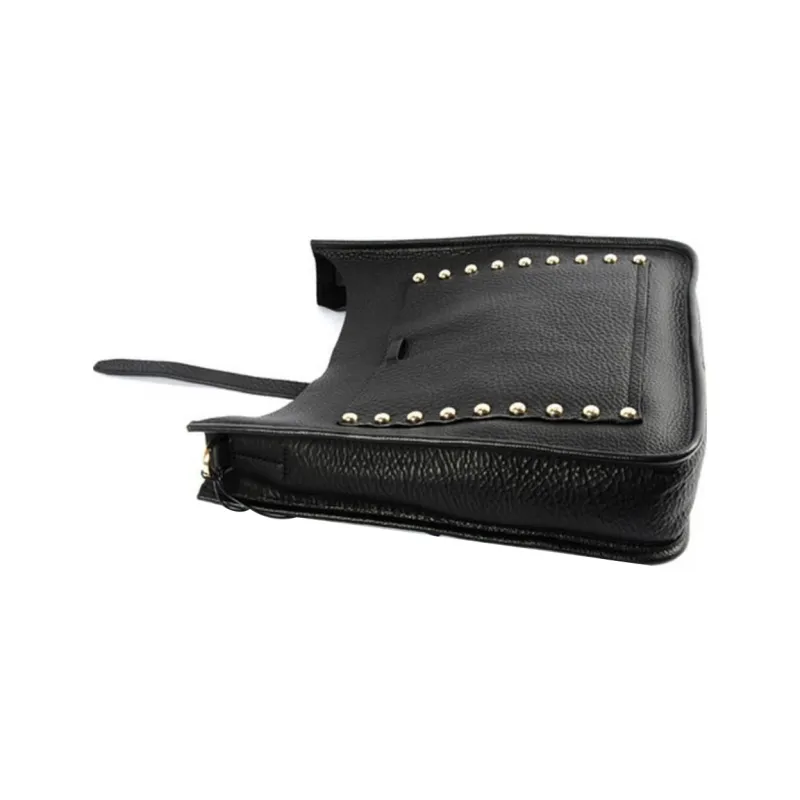 REBECCA MINKOFF Cow Leather Crossbody Bag Shoulder Bag Women's Black-2
