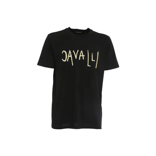 Roberto Cavalli T-Shirts Men Black