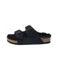 Black Suede+Black Fleece-Lined