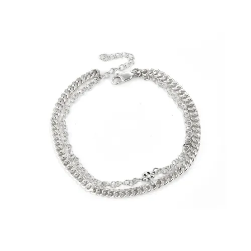 The Next Life 925 Sterling Silver Anklets Unisex