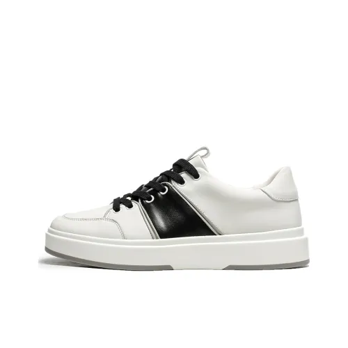 CERRUTI 1881 Skateboard Shoes Men Low-Top White/Black