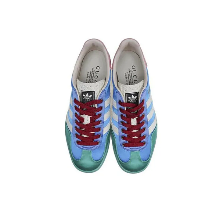 GUCCI Adidas X GUCCI Women's Gazelle 'Light Blue Silk' Women's-2