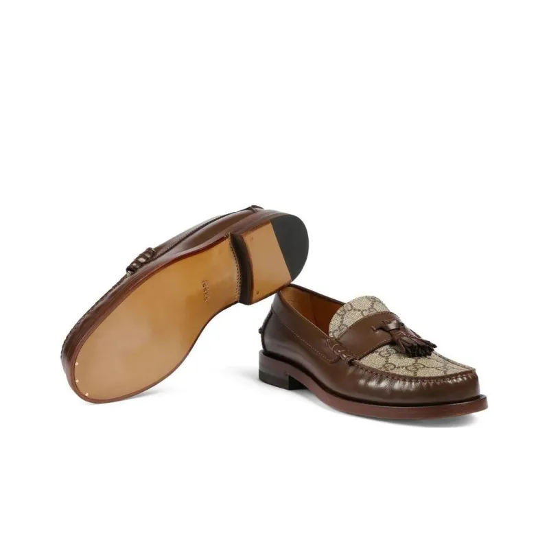 GUCCI Casual Single Shoes Women's Dark Brown-5