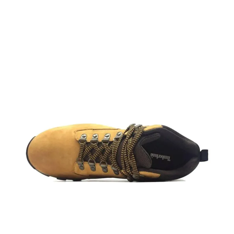 Timberland Keele Ridge Slip-Resistant Water-Resistant Mid-Top Outdoor Shoes Men's Yellow-4
