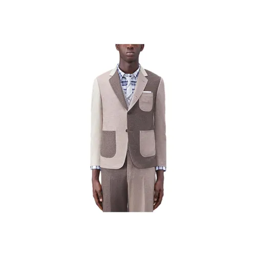 THOM BROWNE FW23 Early Autumn Collection Business Suits Men Dark Brown