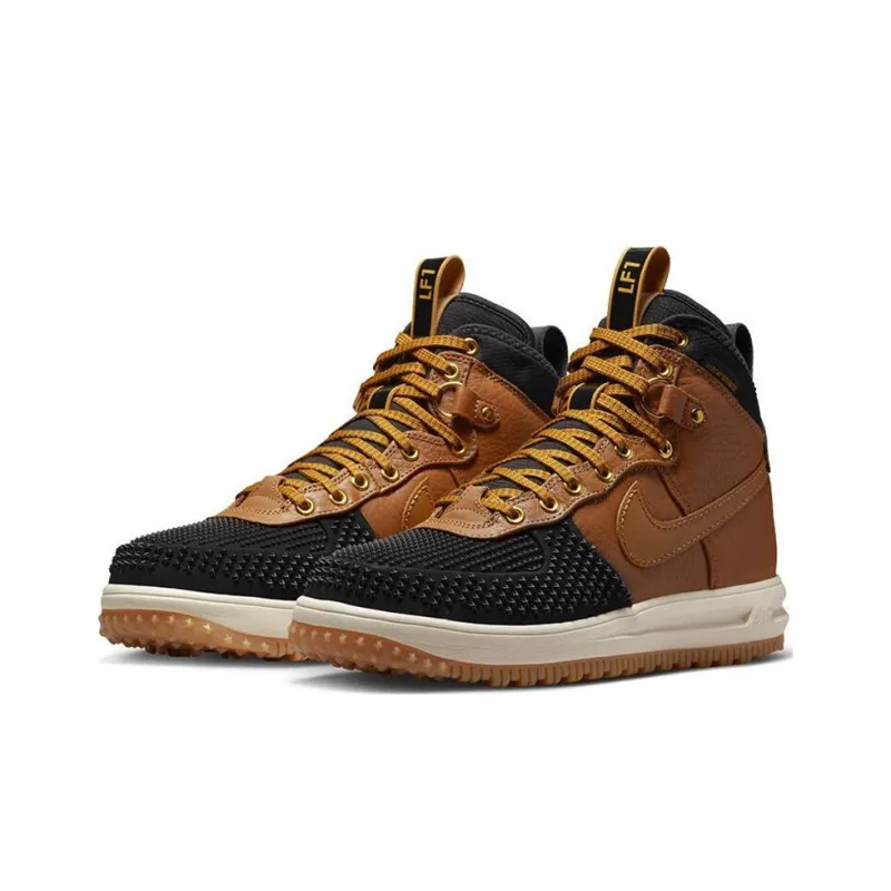 Nike Lunar Force 1 High Duckboot Ale Brown Black-2