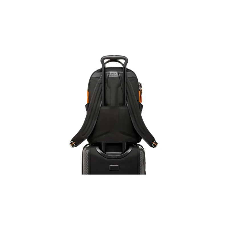 TUMI McLaren Collaboration Fabric Backpack Men's Papaya Orange-4