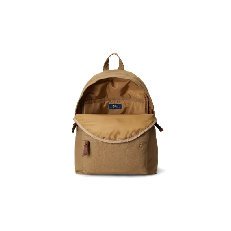 Polo Ralph Lauren Fabric Backpack Men's Khaki-3