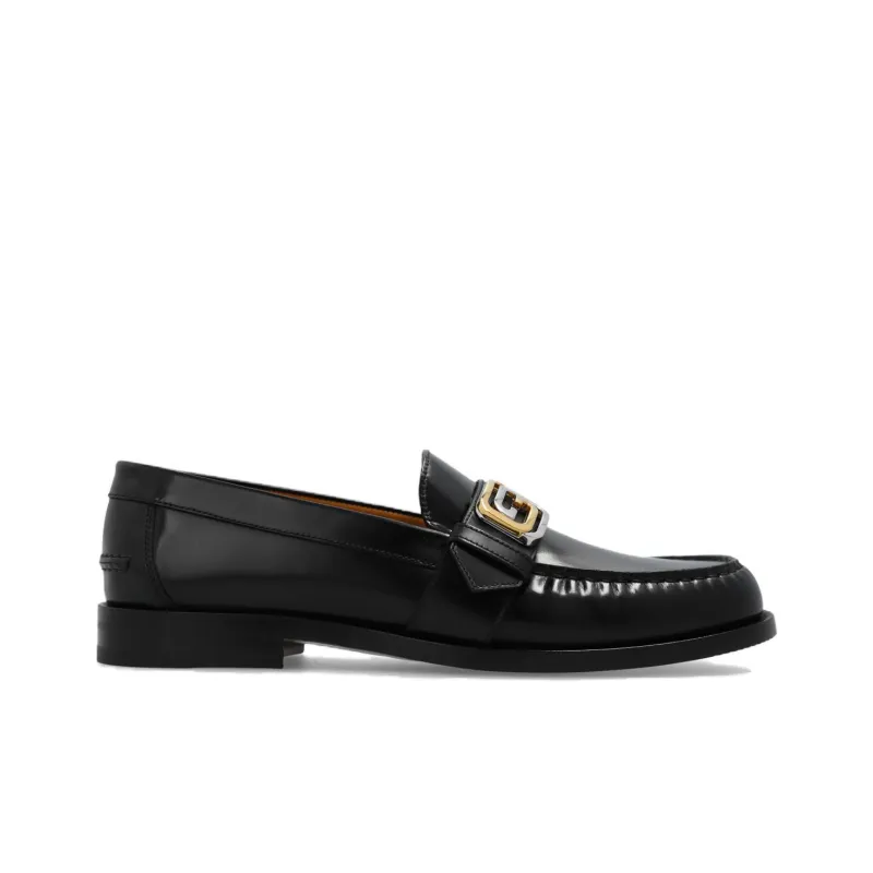 GUCCI Gg Buckle Loafer 'Black'-1