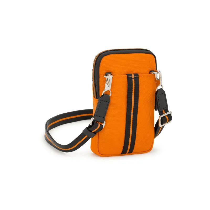 TUMI McLaren Collaboration Fabric Sling Bag Shoulder Bag Crossbody Bag Small Size Men's Papaya Color-1