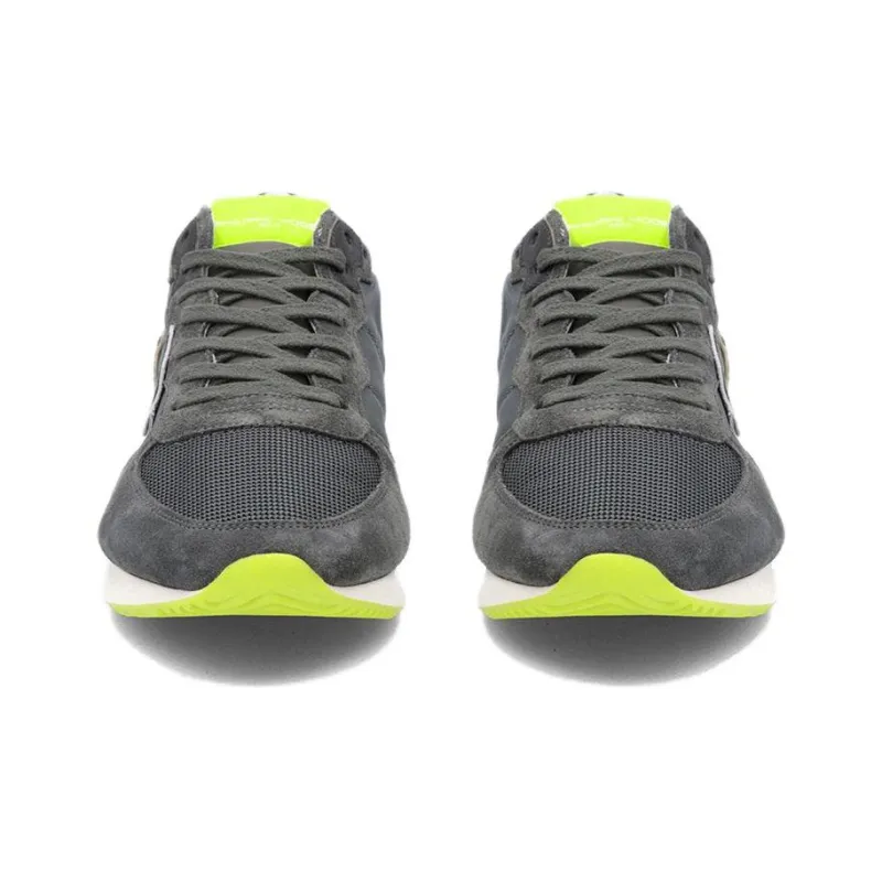 PHILIPPE MODEL Trp Low Top Casual Shoes Men's Gray-5