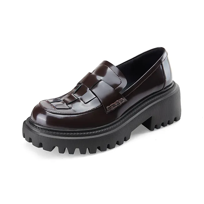 D FUSE SCANDINAVIA Loafers 6cm Women's Black-1