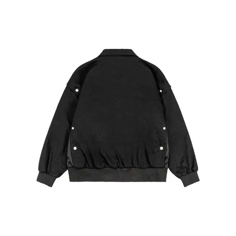 XINYINSU Jackets Coats Unisex Black-1