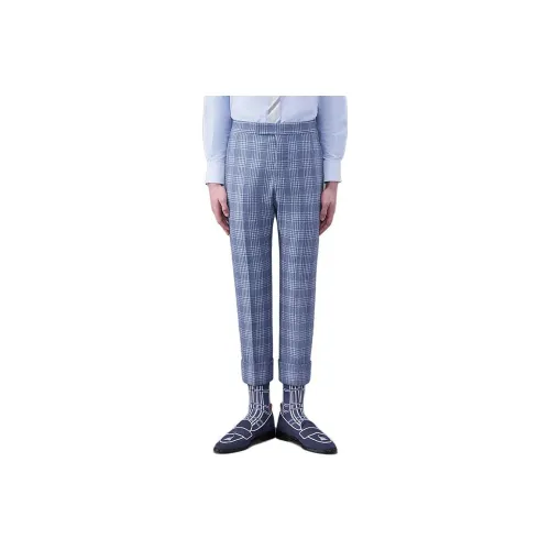 THOM BROWNE FW23 Early Autumn Collection Casual Pants Men Dark Blue