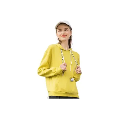 Lagogo Sweatshirts Women's Mustard Yellow