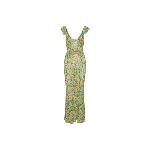 Réalisation Par Slip Dresses Women's Green