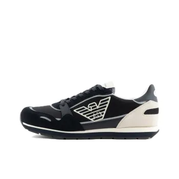 EMPORIO ARMANI Low Top Casual Shoes Men's Navy