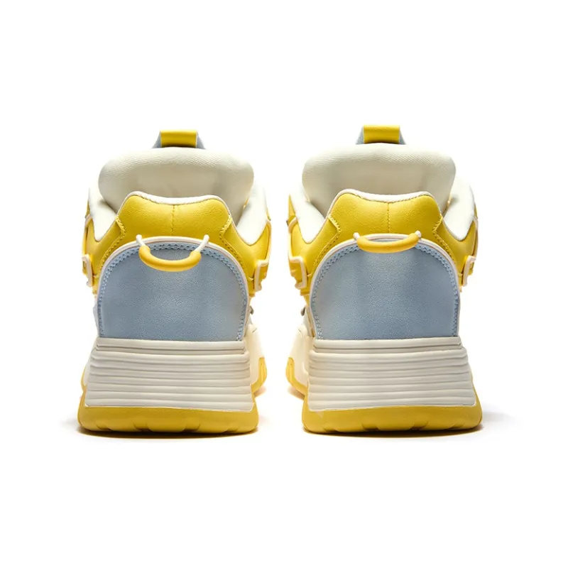 A1 Coverage Wear Resistant Low Top Puffy Skateboard Shoes Unisex-34