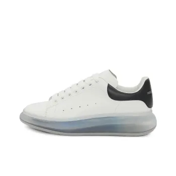 Alexander McQueen Oversized Clear Sole White Navy Blue