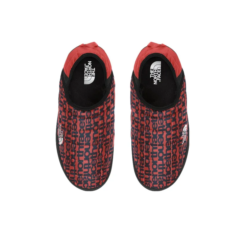 THE NORTH FACE Thermoball Traction Mules V Anti-Slip Wear-Resistant Low-Top Outdoor Shoes Women's Red-1