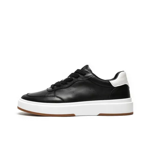 CERRUTI 1881 Skateboard Shoes Men Low-Top Black/White