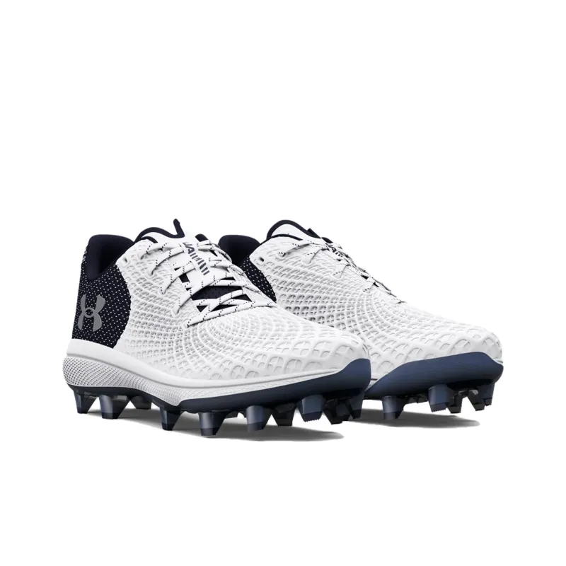 Under Armour Glyde 2 MT TPU Cushioning Slip Resistant And Abrasion Resistant Low Top Training Shoes Women's White Black-2