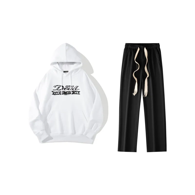 B.X Sweatshirt Sets Unisex-4