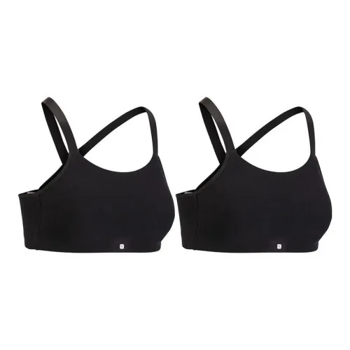 DECATHLON Sports Underwear Women's Set Of 2 Black