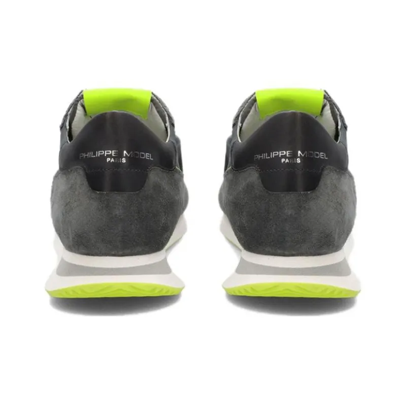 PHILIPPE MODEL Trp Low Top Casual Shoes Men's Gray-6