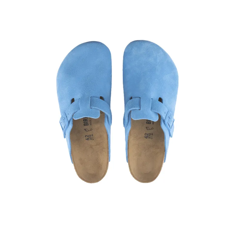 Birkenstock Boston Closed Toe Slippers Unisex Blue-3