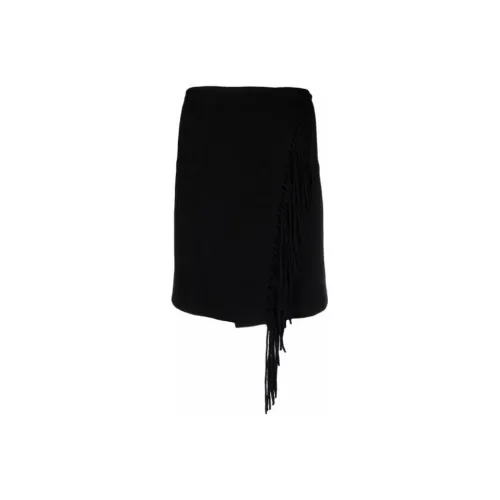 Helmut Lang Casual Long Skirts Women's Black