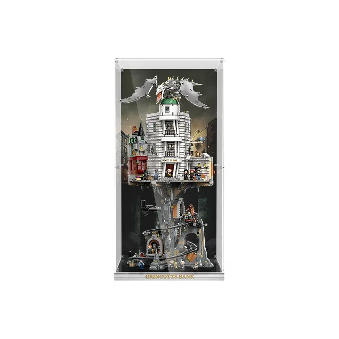 LIGHT YOUR BRICKS Joy Hundred Compatibility Building Block 76417 Harry Potter Gringotts Storage Box Model Accessories-6