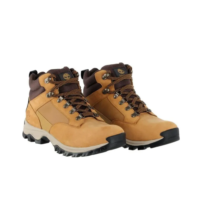 Timberland Keele Ridge Slip-Resistant Water-Resistant Mid-Top Outdoor Shoes Men's Yellow-3