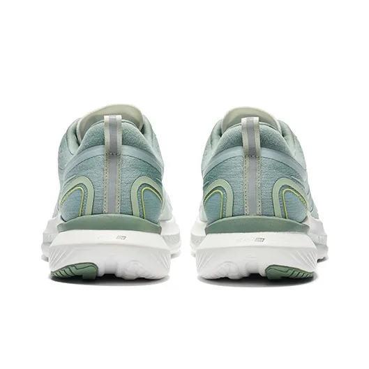 Saucony Humming 3 Cushioning Anti Slip And Wear Resistant Low Top Casual Running Shoes Unisex Beige Green-4