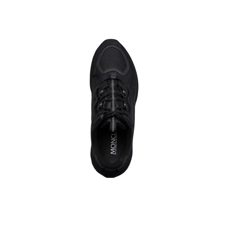 Moncler Lite Runner Low-Top Casual Shoes Men's Black-2