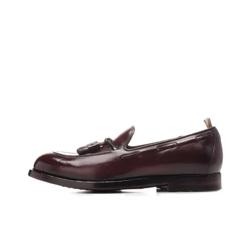 Officine Creative Tulane 001 Tassel Leather Loafers