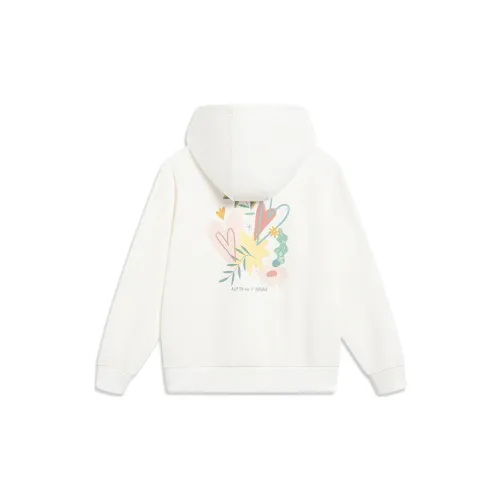 LINING Sports Life Collection Sweatshirts Women's Ivory