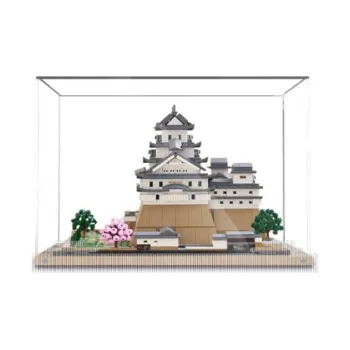 KGBOX Himeji Castle WAVE Foam Sole Acrylic Display Case Dust Cover Storage Box Model Accessories