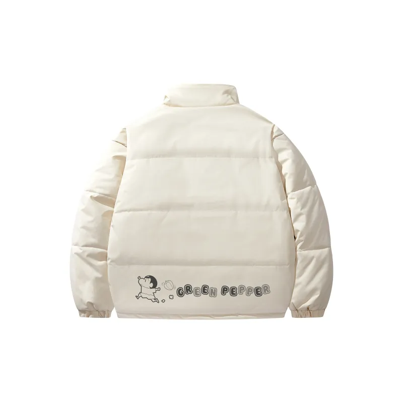 Crayon Shinchan Puffer Jackets Unisex-1