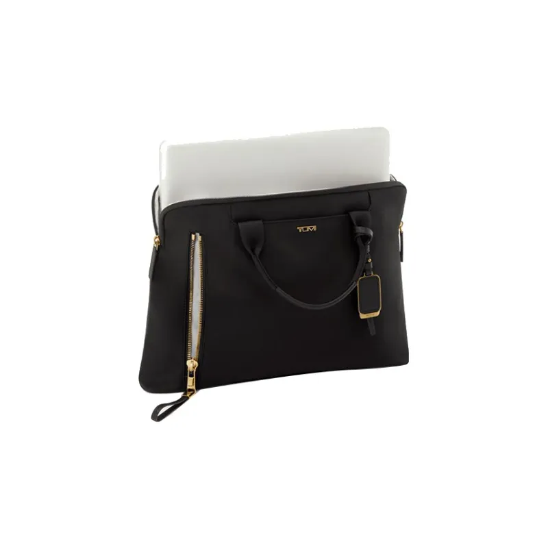 TUMI Nylon Shoulder Bag Crossbody Bag Handbag Unisex Black-2
